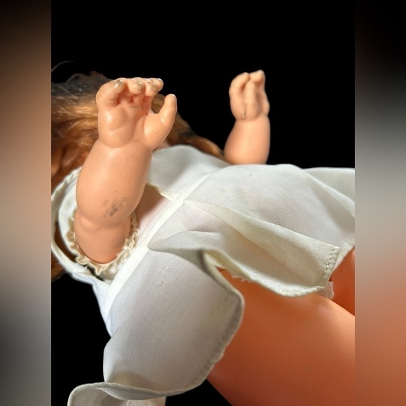 Rare Vintage Jesmar Girl Doll Red Hair and Blue Eyes - Picture 5 of 15